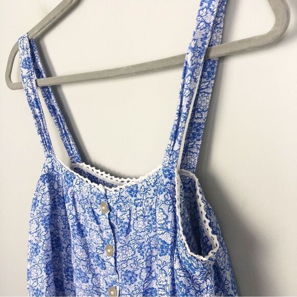 FREE PEOPLE | Sweet Caroline Ruffled Layered Cropped Tank Top Women’s Size Small - Picture 5 of 11